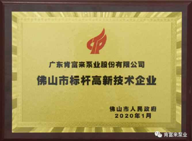 九游网页版·官方版在线入口-九游(中国)喜获“佛山市标杆高新技术企业”称号